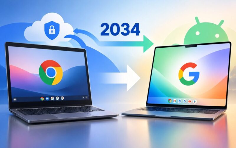 2034年まで現役！ Chromebookが「新OS」で“長寿命化”へ