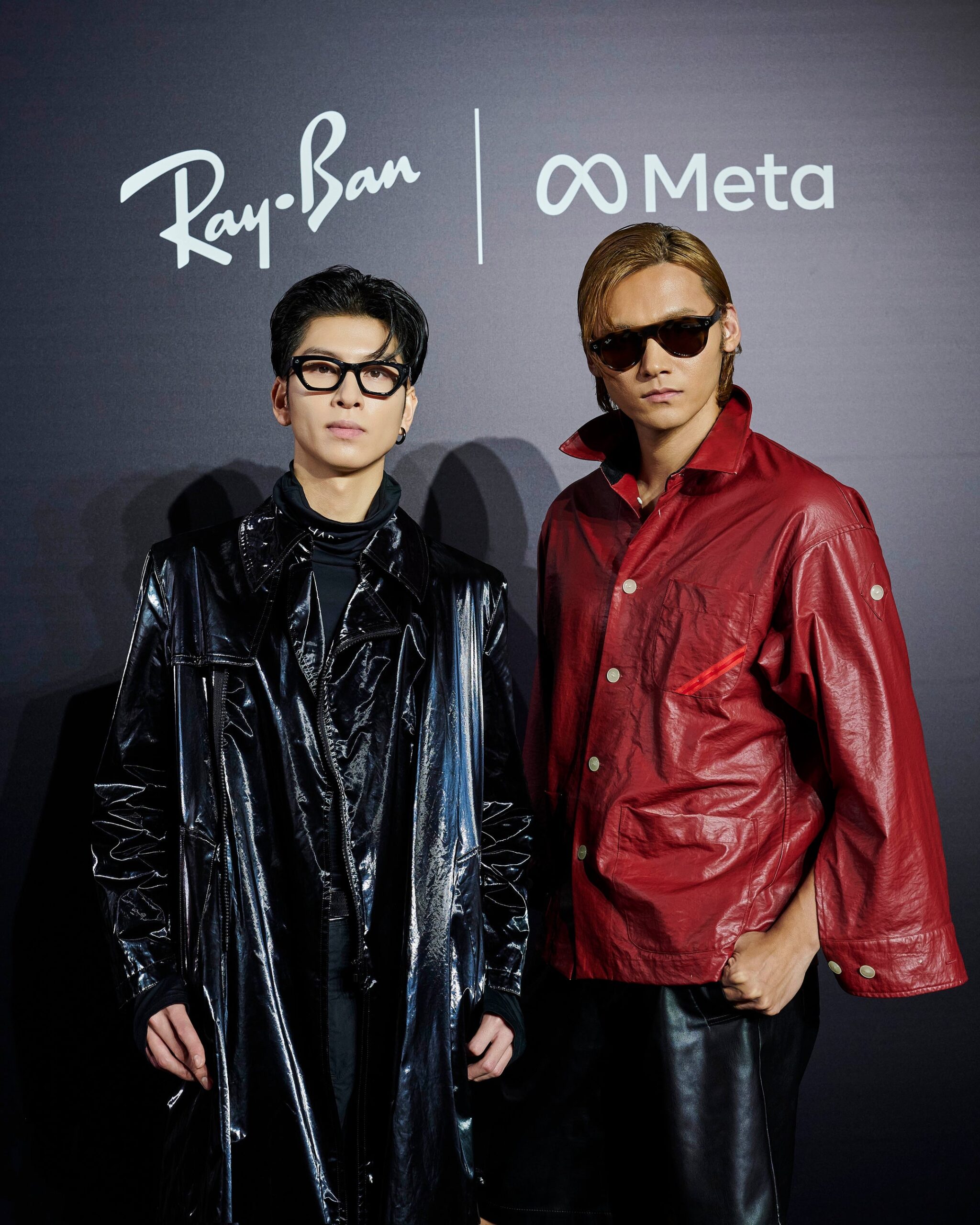 Ray-Ban Meta (Gen 3)発売記念イベントでRay-Ban Meta (Gen 3)を着用した長谷川慎氏と龍氏（THE RAMPAGE）