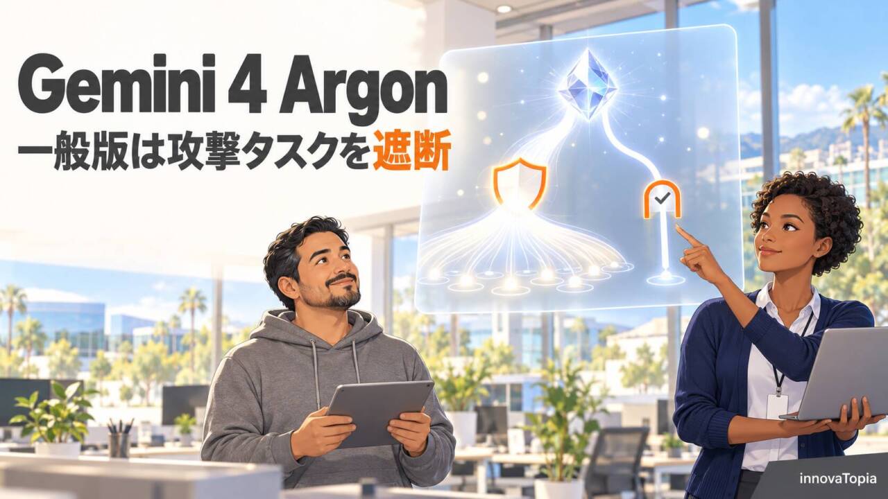 Google、Gemini 4 Argonを一般提供開始｜導入価格は11月30日まで、一般版は攻撃タスクを遮断