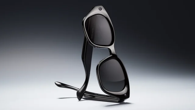 黒いフレームのMeta VR Glassesのプロダクト写真
