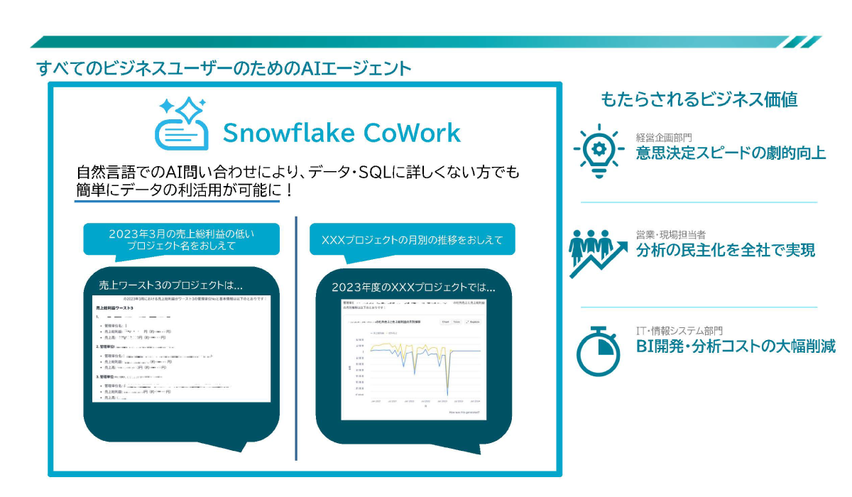 一方のCoCoは、開発者やデータエンジニア向けに設計されたAIエージェントです